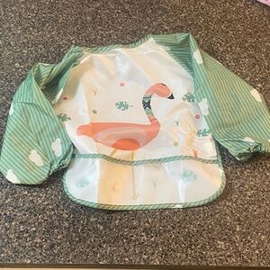 NWOT Long Sleeve Flamingo Bib